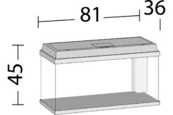 Juwel Primo 110 Schwarz Aquarium-Set 6 Juwel Primo 110 Schwarz Aquarium-Set -Zubehör für Haustieraquarien 13j25370 Juwel Primo 110 schwarz 3