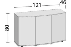 Juwel Schrank SBX Vision 260 Helles Holz -Zubehör für Haustieraquarien 13j50328 Juwel Schrank SBX Vision 260 helles Holz 3