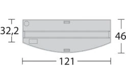 Juwel Vision 260 LED Weiß Aquarium-Set -Zubehör für Haustieraquarien 13j6450 JUWEL Vision 260 LED weiss Aquarium 3