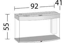 Juwel Vision 180 LED Schwarz Aquarium-Set -Zubehör für Haustieraquarien 13j9350 Juwel Vision 180 LED schwarz Aquarium 3