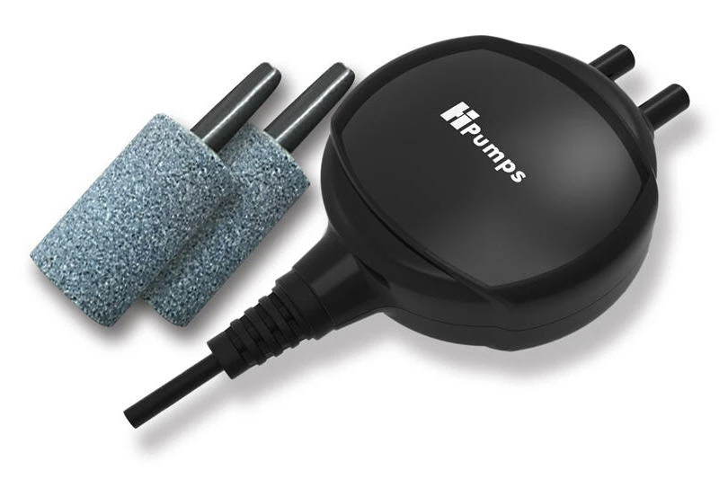 HPumps Nano Piezo Luftpumpe Zweikanal 2x18l/h, Doppel-Durchlüfterpumpe 1 HPumps Nano Piezo Luftpumpe Zweikanal 2x18l/h, Doppel-Durchlüfterpumpe