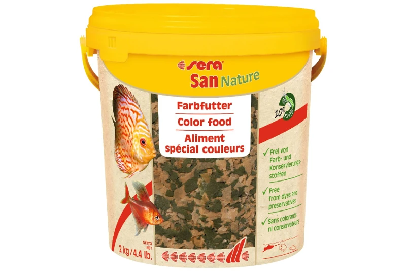 Sera San Nature, 2 Kg - Farbfutter 1 Sera San Nature, 2 Kg - Farbfutter