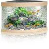 Juwel Aquarium Trigon 190 LED, Helles Holz