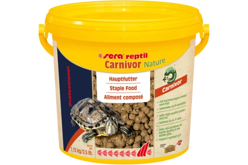 Sera Reptil Professional Carnivor Nature, 10 Liter 1 Sera Reptil Professional Carnivor Nature, 10 Liter