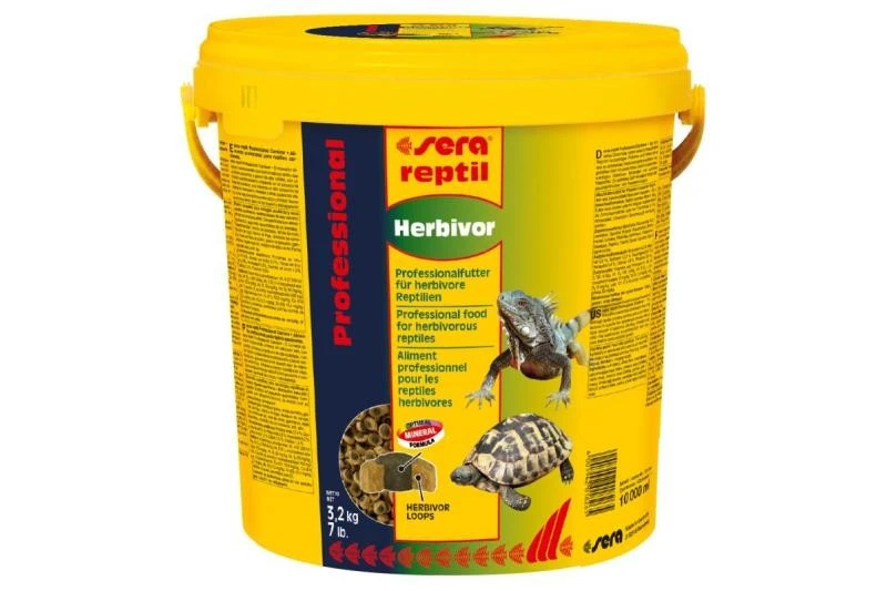 Sera Reptil Professional Herbivor Nature - 10 Liter 2 Sera Reptil Professional Herbivor Nature - 10 Liter – Bild 2