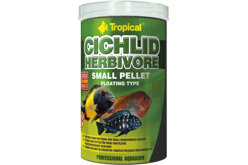 Tropical Cichlid Herbivore S, 1 Liter 1 Tropical Cichlid Herbivore S, 1 Liter